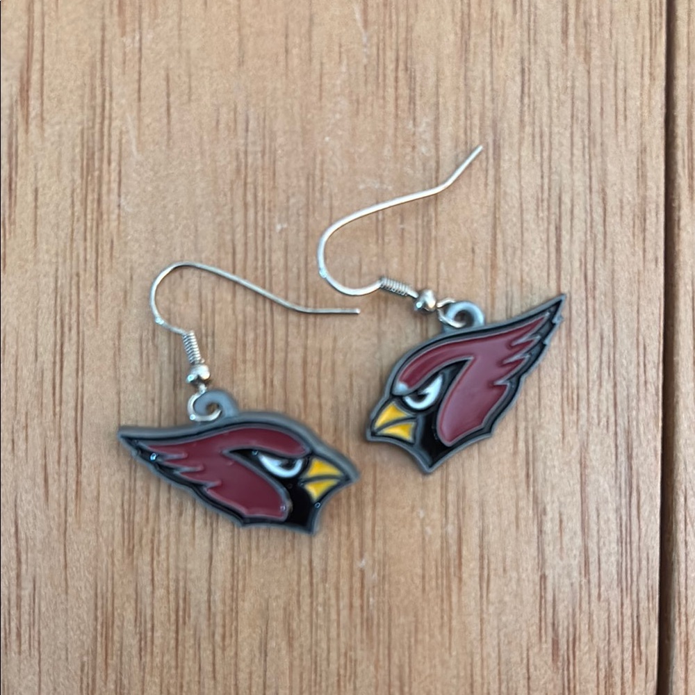 Arizona Cardinals Logo Earrings